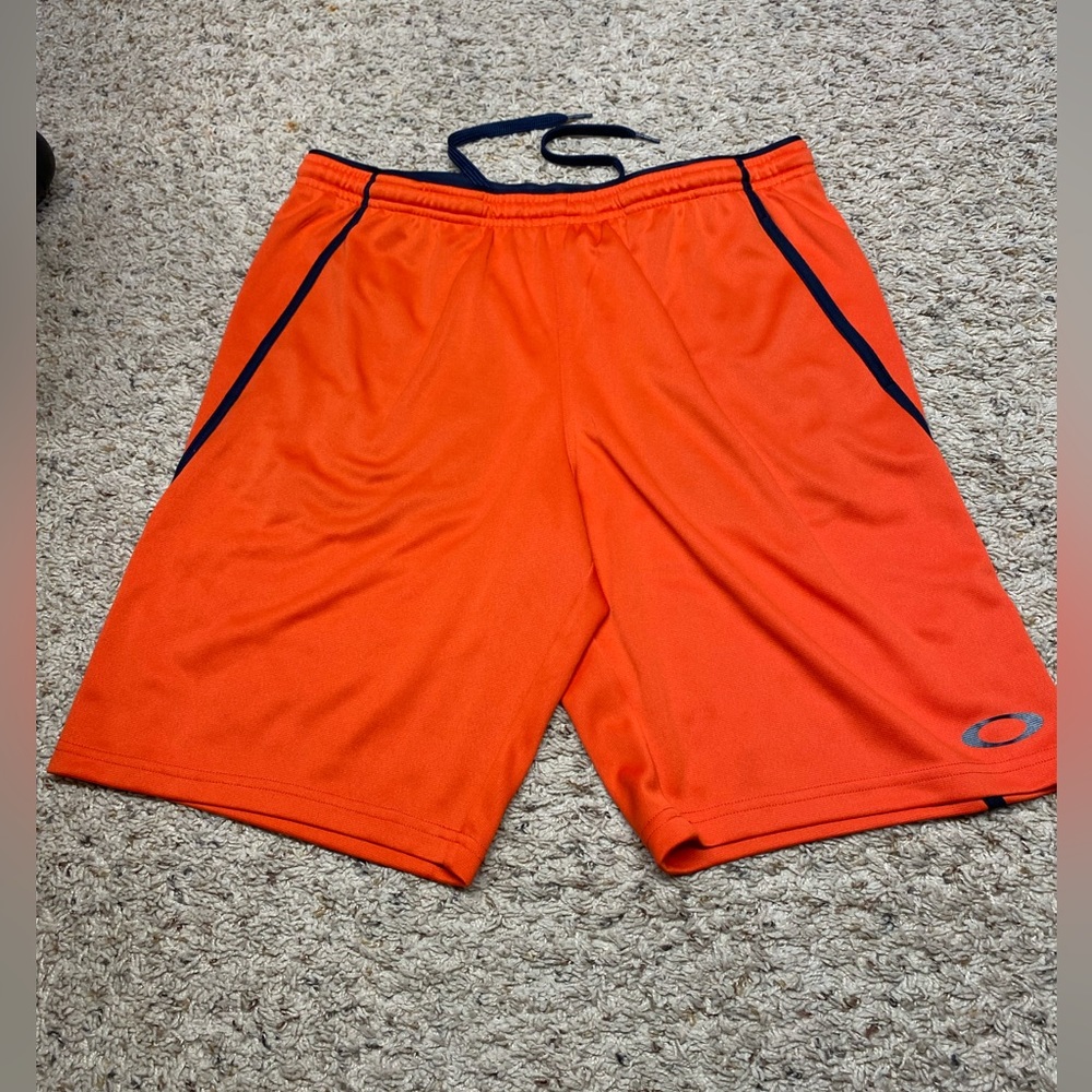 Oakley Running Sport Shorts Ohydrolix orange sz L Mens